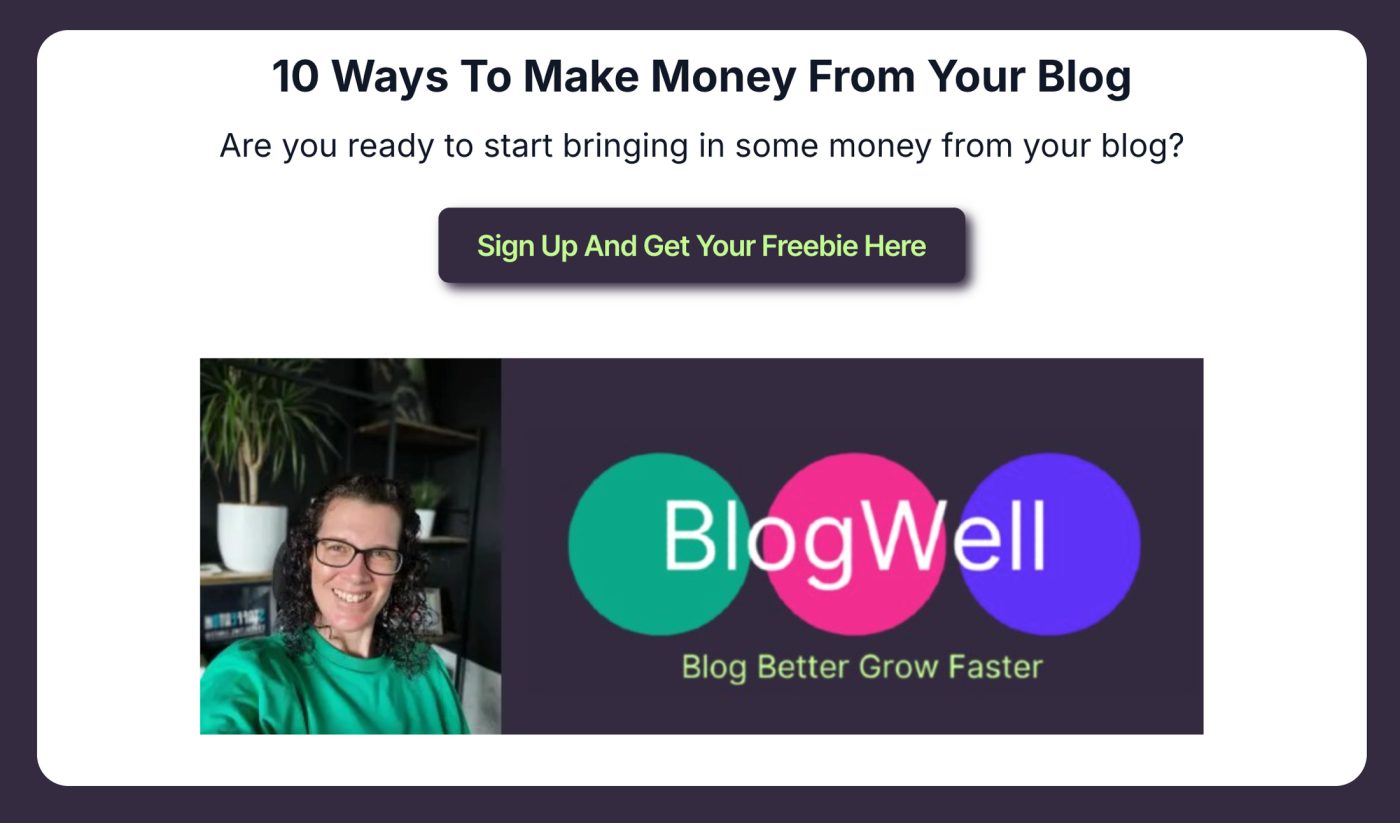 Ways to make money from blogging
